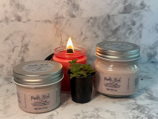 Powder Fresh: Soothing Triple Butter Lotion